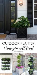 Beautiful, modern planters, plant containers, flower pots and supplies for indoor and outdoor use. Front Porch Outdoor Planter Ideas You Ll Love A Blissful Nest