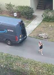Amazon van driver fired after woman ...