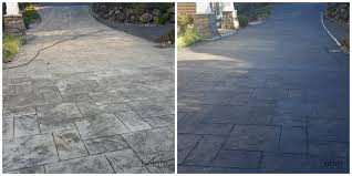 how to stain stamped concrete you can