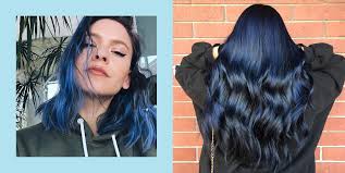 blue black hair color ideas to try in 2022