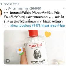 thayers toner ซื้อ ได้ ที่ไหน ดี