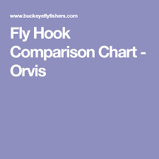 Fly Hook Comparison Chart Orvis Chart Fly Tying