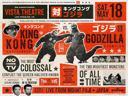 King kong should have powers and abilities like his toho version. Godzilla Vs King Kong 1962 Showa Era Original Secret Movie Club