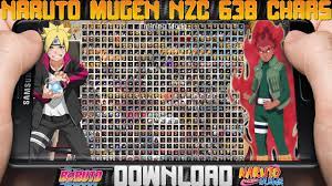 Naruto Shippuden Mugen com 638 CHARS (PC E MOBILE) - O MAIOR JOGO DE NARUTO  DO MUNDO! (DOWNLOAD) - YouTube