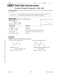 1 unit 5 congruent triangles geometry homework unit 5 congruent triangles. Proving Triangles Congruent Asa Aas