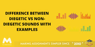 Difference between diegetic and non-diegetic sound