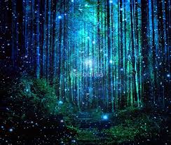 magical forest tapestry by haroulita