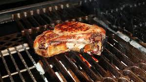 smoked and grilled pork chop recipe