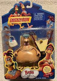 Chicken Run Action Figure Playset Featuring Babs wth Yarn Shooting Bellows  & Bag | eBay