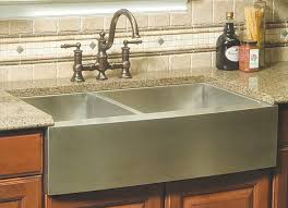 stainless a front sink positive