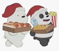 But ice bear you are cute. Ice Bear Panda We Bare Bears Ice Bear Christmas Hd Png Download Transparent Png Image Pngitem