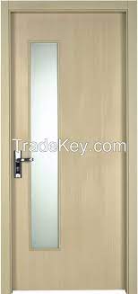 Eviar Interior Wooden Frosted Glass