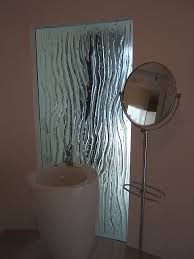 Bathroom Fused Glass Partition Wall