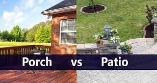 Difference Between A Porch And A Patio