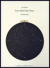 Cross Stitch Star Chart The Made Shop