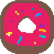 The f represents the name of the difficulty. Pixel Donut Facile Pixel Art Pokemon Clipart Full Size Clipart 4463275 Pinclipart