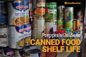 Preppers Guide To Canned Food Shelf Life
