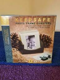Glass Frame 4 Coasters 2x3 Pictures