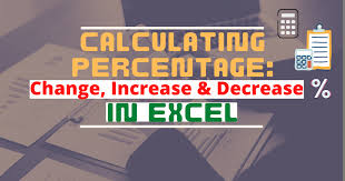 Calculate Percent Change In Excel