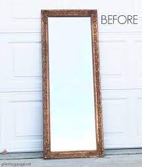 painting a mirror frame easy yet
