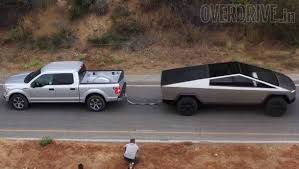 Cybertruck is designed to have the utility of a truck with sports car performance. Tesla Cybertruck S Tug Of War With Ford F 150 Sparks Twitter War Video Overdrive