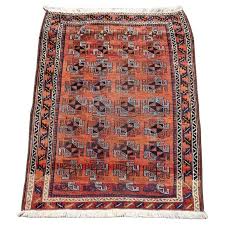 vine baluch carpet in patterned wool