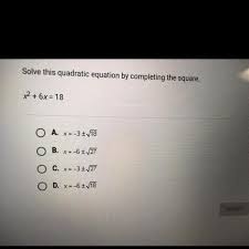 Solve This Quadratic Equation By