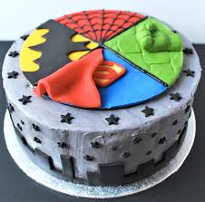 Colors alternate between red and yellow/white polka dot as shown. Cakespiration 13 Superhero Cakes For The Ultimate Party Mum S Grapevine