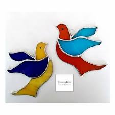 Birds Stained Glass Packaging Type
