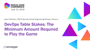 devops table stakes the minimum amount