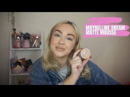 maybelline dream matte mousse shade