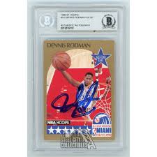 We did not find results for: Dennis Rodman 1990 91 Hoops Autographed Card 10 Bas Steel City Collectibles