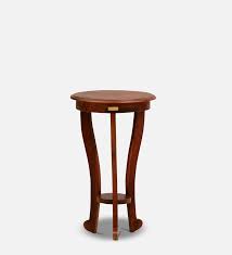 Kira Solid Wood End Table In Honey