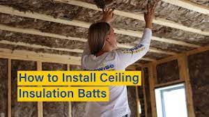 installing ceiling insulation