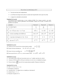 Brevet Blanc Maths 2013 Sujet | PDF | Zone | Objets mathématiques