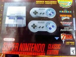 Digital games are purchased through the nintendo eshop and stored either in the switch's internal 32gb of storage or on a microsdxc card. Snes Super Nintendo Classic Edition Mini Sistema De Consola Con 21 Juegos Nuevos En Caja Ebay