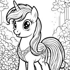 my little pony coloring pages free