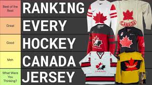ranking every hockey canada jersey on a