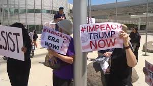 An impeached official must face the possibility of conviction — in many jurisdictions, by another legislative vote — and a judgment that convicts the official on the articles of impeachment generally. Activists Rally Across Bay Area To Impeach President Trump Abc7 San Francisco