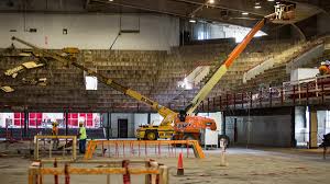 N C States Reynolds Coliseum Readies For Rough Part Of