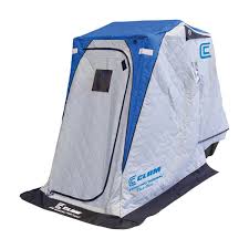 Clam Outdoors Kenai Pro One Person Thermal Ice Shelter