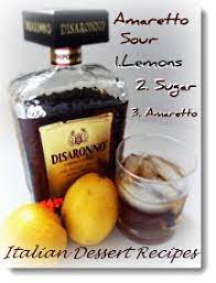 amaretto sour drink recipe easy to