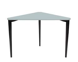 Wood slab table tops create a piece of furniture that is tactile and beautiful. Naja Corner Desk W114 X L85 X H75cm Black Legs Light Grey Ragaba De