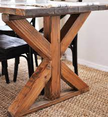 Diy Farmhouse Kitchen Table Projects