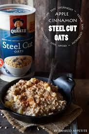apple steel cut oats