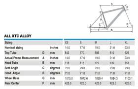 50 True Azzurri Bike Size Chart