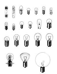 12 Volt Lamp Identification Chart