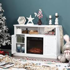 Electric Fireplace Heater Cabinet