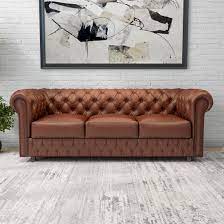 leatherette sofa