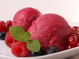 Le sorbet  la framboise - Recette du sorbet aux framboises - Recette par  Chef Simon